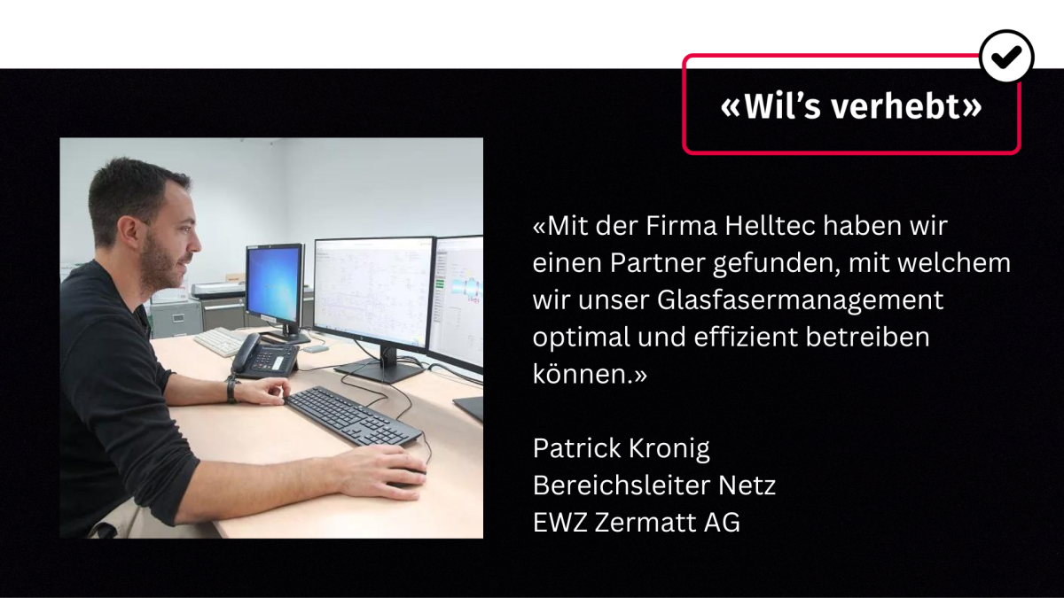 Patrick Kronig EWZ Zermatt AG